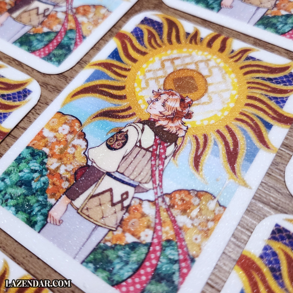 Washi Art Sun - Image 1